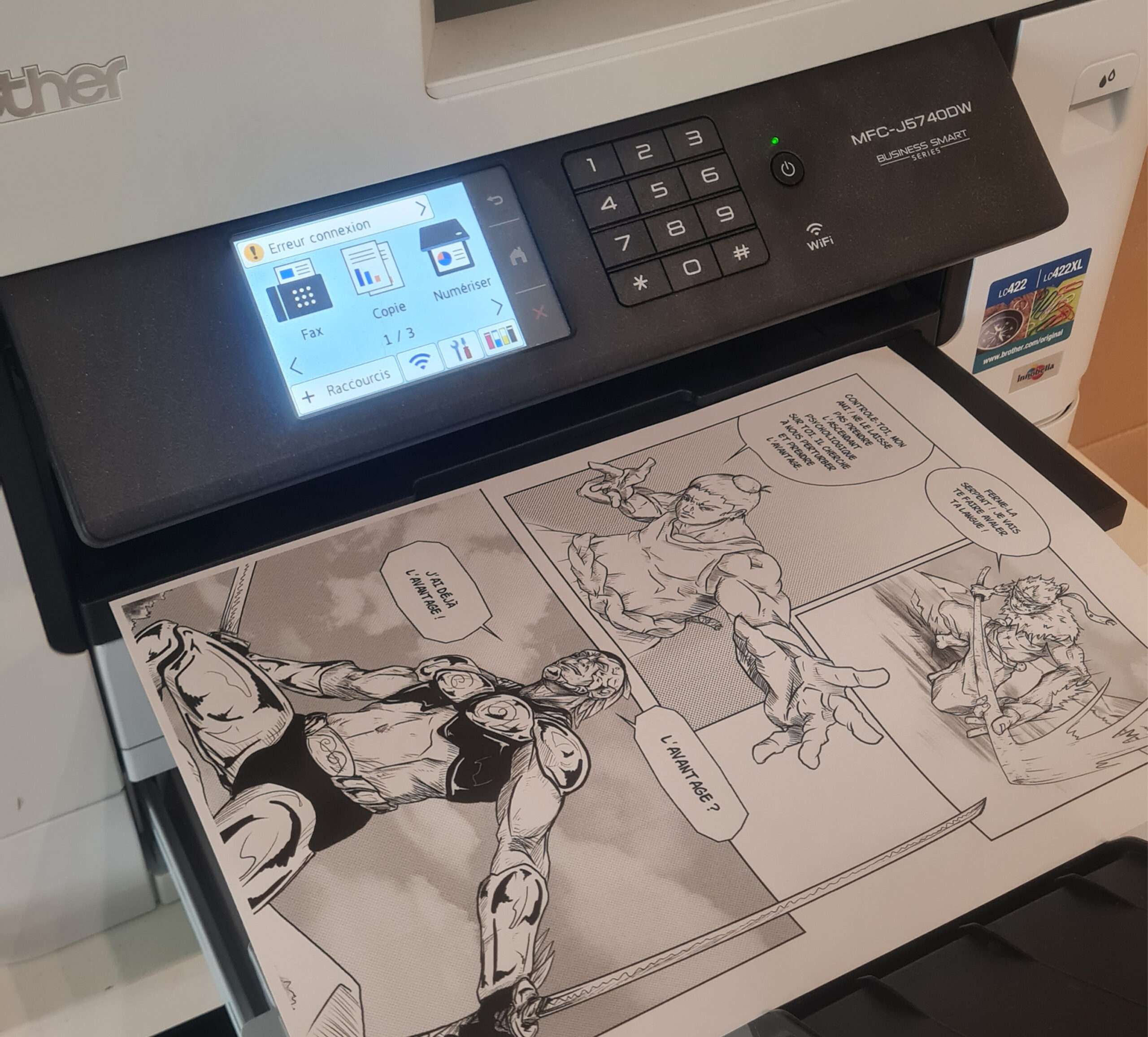 édition atelier manga dessin assistant intervenant